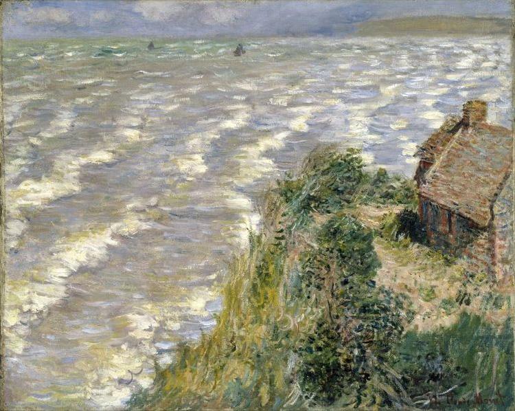 Rising Tide at Pourville (Maree montantea Pourville), Claude Monet